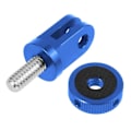 Pikkukuva 1 / 4: 1/4 Ruuvikiinnike Mini Jalustan Sovitin Cnc Alumiini Kamera Valokuvaus C Blue