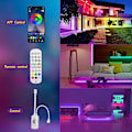 Miniatyrbild 2 av 5: Led Strip Light 15m Color Changing Music Sync Led Light Strip With Bluetooth App And Remote Control(eu)