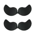 2 Pack Self Adhesive Invisible Bra Push Up Backless Bras Mango Cup Black c