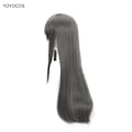 Pikkukuva 4 / 4: Sakurajima Mai Cosplay Peruukki Rascal Does Not Dream Of Bunny Girl Senpai Harmaa Pitkä Suora Hiukset Lämmönkestävä