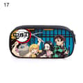 Rektangulær Polyester Anime Demon Slayer Tegneserie Action Figur Penalhus til Studerende 17