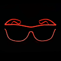 Pikkukuva 3 / 4: Neon Rave Glow LED-lasit Red