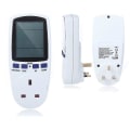 Miniatyrbild 2 av 4: Electricity Usage Monitor, Electricity Power Consumption Meter Energy Monitor Timer Plug Watt Kwh Analyzer Plug-in With Lcd Display For Home Hotel