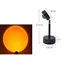 Miniatyrbild 2 av 5: 180 Degree Rotation Sunset Lamp,romantic Visual Sunset Projection Lamp,with Usb color 1