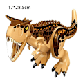 Miniatyrbild 1 av 3: Jurassic Dinosaur World Series Building Blocks Triceratops  Big Figures|blocks Yellow carnotaurus