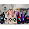 Miniatyrbild 2 av 2: Luminous Cat Ears Cute Cat Paw Cool Head-mounted Cat Ears Bluetooth Headset Red