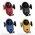 Miniatyrbilde 1 av 4: Smart bil trådløs lader mobiltelefonholder automatisk sensor bilholder Blue