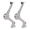 Miniatyrbild 1 av 3: Heavy Duty Lid Support Hinges Soft Close Folding Lid Stay Hinge Keep Lid Hinge Open For Cabinet2pcs