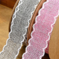 Miniatyrbild 3 av 4: Christmas Packing Materials 2pcs Piping Imitation Linen Belt Fabric Flowers Home Decoration Beige