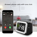 Miniatyrbild 3 av 4: Bt511 Wireless Bluetooth-compatible 5.0 Speaker Music Player Alarm Clock Makeup Mirror Black