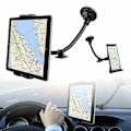 Miniatyrbillede 1 af 4: Universal bilrudeholder skrivebordsmontering til mobiltelefon tablet iPad GPS