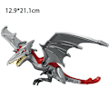 Miniatyrbild 1 av 3: Jurassic Dinosaur World Series Building Blocks Triceratops  Big Figures|blocks The volcano pterosaurs