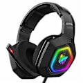 Pikkukuva 1 / 3: Onikuma K10 Langalliset Peli Kuulokkeet PC / PS4 / Xbox Musta