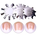Miniatyrbillede 1 af 4: 3 stk. Manicure Trimmer Neglekunst Kanttrimmer Til Fransk Akryl