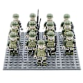 Pikkukuva 2 / 2: Poliisi Rakennuspalikat Sotilassarja Poika Swat Minifiguuri Erikoisjoukot Paha Toy