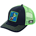 Pikkukuva 1 / 4: Mikki Snapback puuvillainen baseball-lippis & Dad Mesh / Trucker-hattu SUPER MARIO