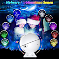 Miniatyrbillede 2 af 5: Galaxy Projektor Natlampe Projektor Stjerneprojektor Med Justerbar Lysstyrke