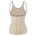 Miniatyrbild 2 av 5: Ladies Punching Shapewear Latex Support Chest And Abdomen Belt Apricot 4XL