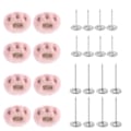 Miniatyrbilde 1 av 5: Søte kaninformede klypeholdere for dyner Stropper Seler Madrassbeskyttelse Klemmer Antiskli-fester for laken Pink claw