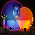 Miniatyrbild 3 av 5: 180 Degree Rotation Sunset Lamp,romantic Visual Sunset Projection Lamp,with Usb color 3