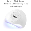 Pikkukuva 4 / 5: Yyh-168w Uv Led -kynsilamppu, 42 LED-valoa, geelikynsilakka kuivuri