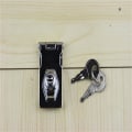 Miniatyrbild 3 av 5: Punch-free With Lock Drawer Locks Letter Box Locker Double Door Cabinet Lock Office Cabinet Security Combination Lock 2.5inch