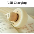 Miniatyrbillede 3 af 5: LED Natlampe Sød Svampeklaplampe Silikone USB Natlampe Magnetisk Berøringssensor Atmosfære Lampe Soveværelse Sengelampe