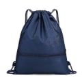 Pikkukuva 1 / 4: Unisex Kiristysnyörilaukku Urheilu Kuntosali Päiväreppu Uimakoulu Reppu Ranta Matka Ostoskassi Deep Blue Small Small