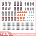 Miniatyrbild 2 av 5: 140pcs Deutsch Dt Series Waterproof Wire Connector Kit With Pins Box