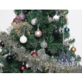 Miniatyrbilde 4 av 5: Julekulepynt, knusesikre juledekorasjoner (2 stk - rosa+grønn)