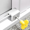 Miniatyrbilde 1 av 4: Vinduslåsstopper skyvevindu aluminiumslegering sikkerhetslås barnesikring dør og vindu tyverisikring A