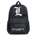 Death Note Anime Men And Women Shoulders And Shoulders Printed Backpack Student School Bag