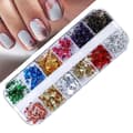 Imitation Golden Leaf Flakes Copper Flakes For Gliding Nail Arts Crafts Diy 5