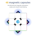 Miniatyrbilde 3 av 3: Gan 356 M Magnetisk Magisk Hastighets Gan Cube Stickerless Gan356m Magneter Profesjonell Gan356 M Puzzle Gans Cubos Magicos