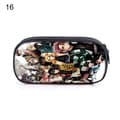 Rektangulær Polyester Anime Demon Slayer Tegneserie Actionfigur Student Penal 16