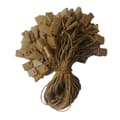 Miniatyrbild 4 av 4: 100pcs Nylon String Hang Tag Fasteners Gold 100 pcs