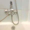 Miniatyrbilde 3 av 5: Dusjhode Vannsplitter Vannseparator Adapter 1/2\" Hannutløp Hunninngang 3-veis Plast Diverter Baderomsbeslag 1 stk