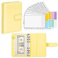 Miniatyrbillede 1 af 4: Budget Planner Kontant Binder Kuvert Yellow-14pcs