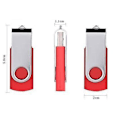 Miniatyrbild 2 av 4: Usb Stick Bulk Pack Of 1 Usb 2.0 Memory Sticks Metal Value Flash Drives