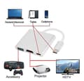 Miniatyrbillede 2 af 3: 3 i 1 Adapter USB Type C Hub USB-C Dock
