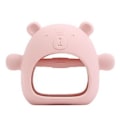 Miniatyrbillede 1 af 4: Silikone Baby Bidering til 0-6 måneders spædbørn, Legetøj til suttebehov pink