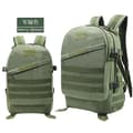 Backpack army fan mountaineering hiking bag shoulder length 3d attack   tactics Army green