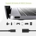 Miniatyrbild 3 av 5: Type C To Hdmi Adapter Conversion Cable 4k Hd Usb C To Hdmi Conversion Cable Replacement