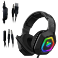 Miniatyrbillede 1 af 3: Stereo PC Gaming Headset med Støjreducerende Mikrofon til PS4 PS5 Xbox Series K10
