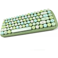 Miniatyrbild 5 av 5: Mini Wireless Keyboard 2.4g Usb Keyboard And Mouse Set, Round Keycap, Multi-color Cute Girly Keyboard... (green)