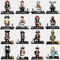 Miniatyrbillede 2 af 2: Pirates Of The Caribbean Byggeklodser Black Pearl Byggeklodser Minifigur Børn Pædagogisk Samlelegetøj A