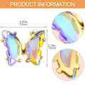Pikkukuva 4 / 4: 3D Kynsitaide Perhoskynsitaide Strassi Timantti Glitter, Uusi Akryyliperhoskynsitaidekoru shape1