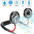 Pikkukuva 2 / 5: Generation Kannettava tuuletin, jäähdytystuuletin, handsfree-kaulatuuletin, riippuva latausmittari Black
