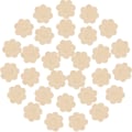 Miniatyrbild 1 av 4: 30 Pieces Nipple Cover Plum Shaped Disposable Breast Covers Bra Pasties