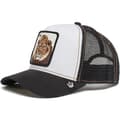 Panther Mesh Cap Summer Baseball Cap Trucker Cap Lion White